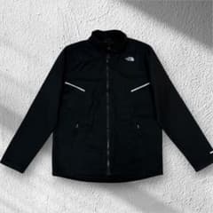 ノースフェイス ソフトシェルジャケット 黒 XL (18/20) No.128のサムネイル