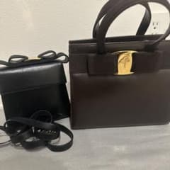 Salvatore Ferragamo ヴァラ ハンドバッグ 2点セットのサムネイル