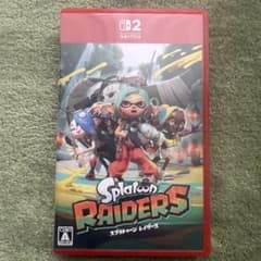 Mint condition Switch 2 Splatoon Raiders