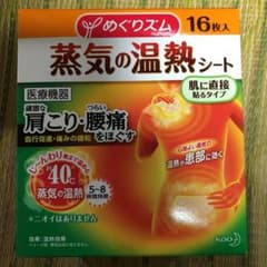めぐリズム　蒸気の温熱シートのサムネイル