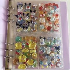 シール帳　完成品　おすそわけ　A5 おしりシール　立体　3D シール交換