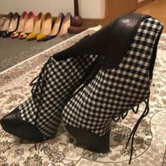 Kenzo ショートブーツ ブーティ 23.5 おしゃれ✨のサムネイル