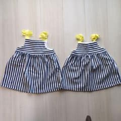 最終価格　zaraベビー　ワンピース　 2枚セットのサムネイル