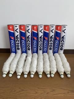 バドミントン中古シャトル　ビクターmaster1 マテリアルクルー第一種検定球のサムネイル