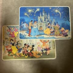 昭和　レトロ　ディズニー　ランチョンマット②枚セットのサムネイル