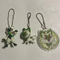 ポケモン ニャオハ、ニャローテキーホルダー まとめ売りのサムネイル