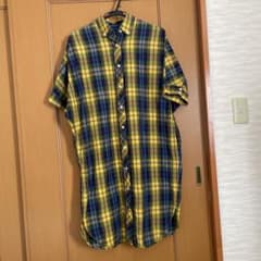 FRED PERRY チェック柄 半袖シャツ ワンピース　チュニックのサムネイル