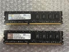 Team DDR3-1600 8GB×2枚 16GB メモリセット - メルカリ