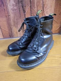 Dr.Martens ドクターマーチン 黒 UK7 25～26cm - メルカリ