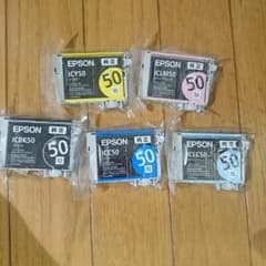 EPSON純正インク IC6CL50 ５本のサムネイル