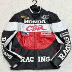 HONDA CBR オールレザー ライディングジャケット ライダース ワッペン HONDA CBR オールレザー ライディングジャケット ライダース ワッペン
