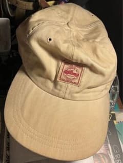 レア RRL ワークキャップ　三ツ星　90s 90s・初期タグ・USA製】RRL ワークキャップ 三つ星 帽子 ロゴ刺繍