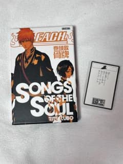 BLEACH 巻頭歌骨牌 SONGS OF THE SOUL カルタ 特典付きのサムネイル
