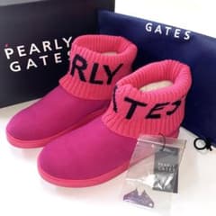 PEARLYGATES 053-1292102ピンク ゴルフシューズ 箱あり PEARLYGATES 053-1292102 ピンク ゴルフシューズ 箱あり - メルカリ