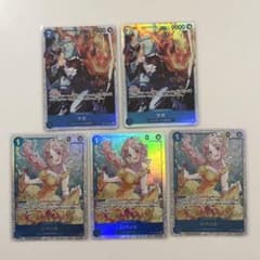 ワンピースカード 青デッキパーツ サボSR レベッカSR 神の島の冒険