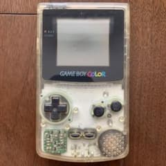 【ジャンク品】ゲームボーイカラー クリア 本体のサムネイル
