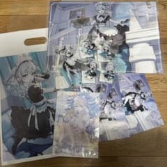 猫麦とろろ コラボカフェ グッズ デスクマット セット アクリル