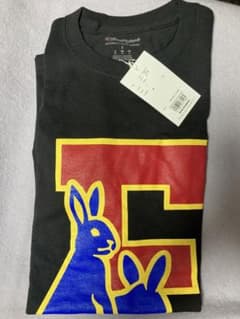FR2×ChampionチャンピョンコラボTシャツうさぎS黒ブラック石川涼新品 
