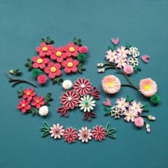 ペーパークイリング　梅桜のサムネイル
