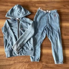 breeze×champion デニムスウェットセットアップのサムネイル