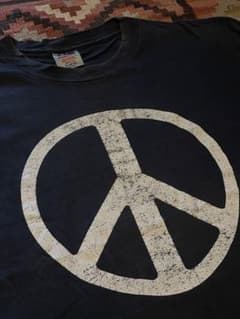 90's ピースマーク Tee XLのサムネイル