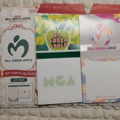 Mrs. GREEN APPLE 一番くじ H賞 レターセット 立体メモ 3点のサムネイル