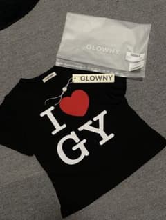 GLOWNY ilovegy tシャツ 中町綾ちゃん等インフルエンサー多数着用のサムネイル