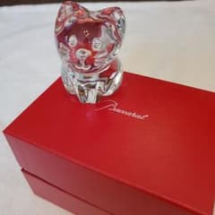 Baccarat クリスタル 猫 フィギュアのサムネイル