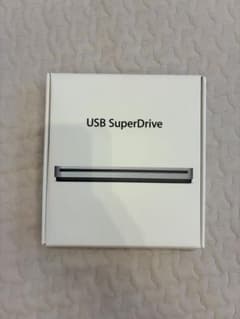 動作確認済 Apple純正 USB SuperDrive 外付ドライブ 箱付のサムネイル
