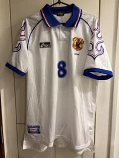 か*ふ様 日本代表 8番 サッカー ユニフォーム 中田英壽 中古品 - メルカリ