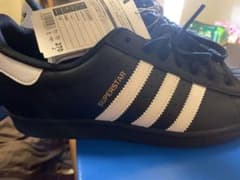 27cm adidas SUPERSTAR ブラック/ホワイト　即日発送のサムネイル