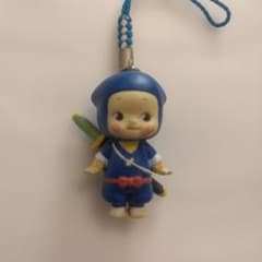 キュージョン　忍者ハットリくん×キューピー　 ストラップ付きフィギュア キュージョン 忍者ハットリくん×キューピー ストラップ付きフィギュア