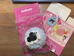 Mellojoy スクイーズ 大福　ブルーベリーのサムネイル