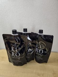 バランローズ KURO クリームシャンプー ナチュラルブラック×3個のサムネイル