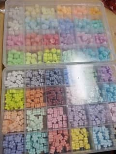 シーリングワックス 花型 肉球 大容量セットのサムネイル
