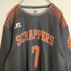 RUSSELL ATHLETIC SCRAPPERS 長袖カットソーゲームシャツ