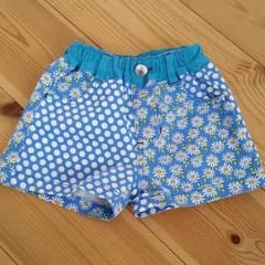 ラグマート　花柄ショートパンツ 80㎝のサムネイル