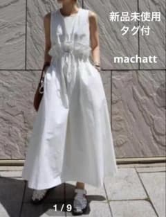 新品タグ付【MACHATT】マチャット ウエスト デザイン ドレス ワンピースのサムネイル
