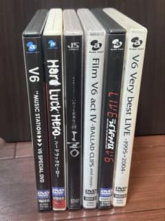 V6 DVD セット売り V6 DVD 6枚セット - メルカリ