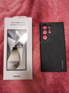 Galaxy S24 Ultra 用 PITAKAケース　純正フィルムのサムネイル