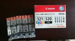 新品未使用  Canon 純正  インク  ブラック  320 321のサムネイル
