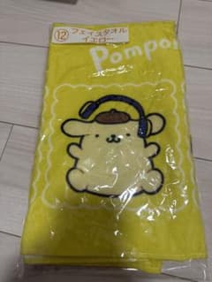 ポムポムプリン当たりぐじ フェイスタオルのサムネイル