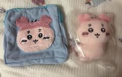 치이카와 게 찬 파우치 봉제 인형 세트