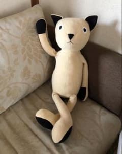 マタノアツコ　ぬいぐるみ猫　 座高約40cm マタノアツコ ぬいぐるみ猫 座高約40cm - メルカリ