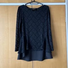 レースブラックカットソーのサムネイル