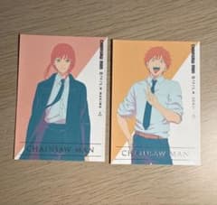 PSA10 世界1枚のみ チェンソーマン　ステッカー　レゼ　デンジ　マキマ チェンソーマン ステッカー マキマ デンジ 2種セット - メルカリ