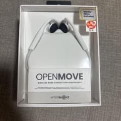 OPENMOVE ワイヤレス骨伝導イヤホン ホワイト - メルカリ