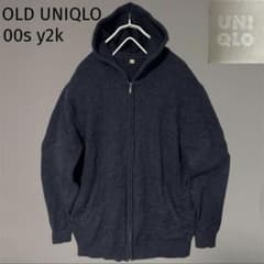 OLD UNIQLO オールドユニクロ ジップアップ パーカー フーディ y2kのサムネイル