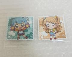 アイカツ　にふぉるめーしょん シール　ウエハース　堂島ニーナ　夏樹みくる　セット
