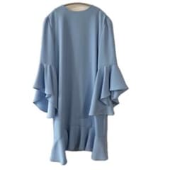 【定価6万弱】YOKO CHAN フリルスリーブ ワンピ サックス 36のサムネイル